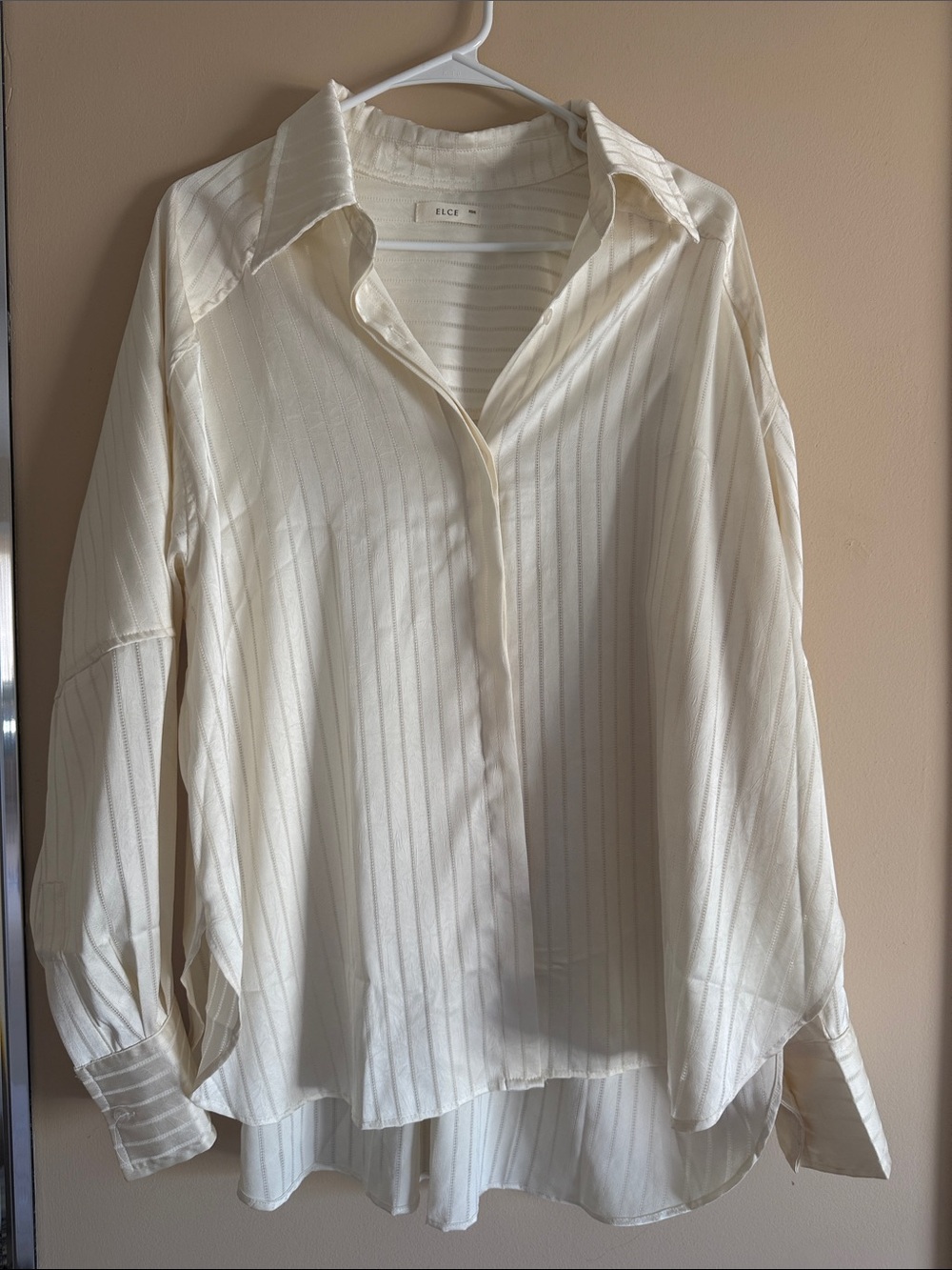 ELCE Swim Silk Button-Down Shirt XS/S